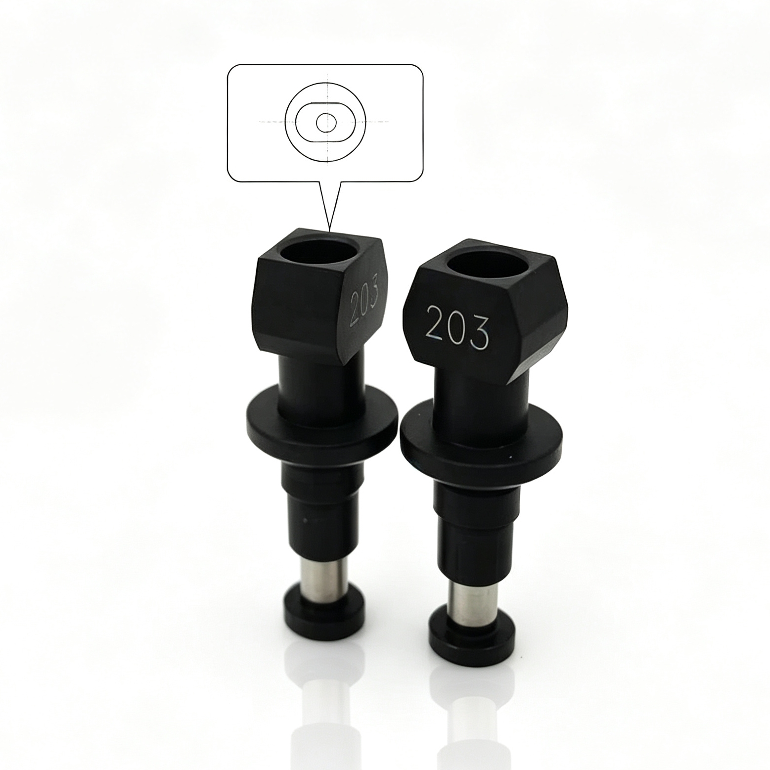 Nozzle 203A Assy for YG200 KGT-M7730-A0X