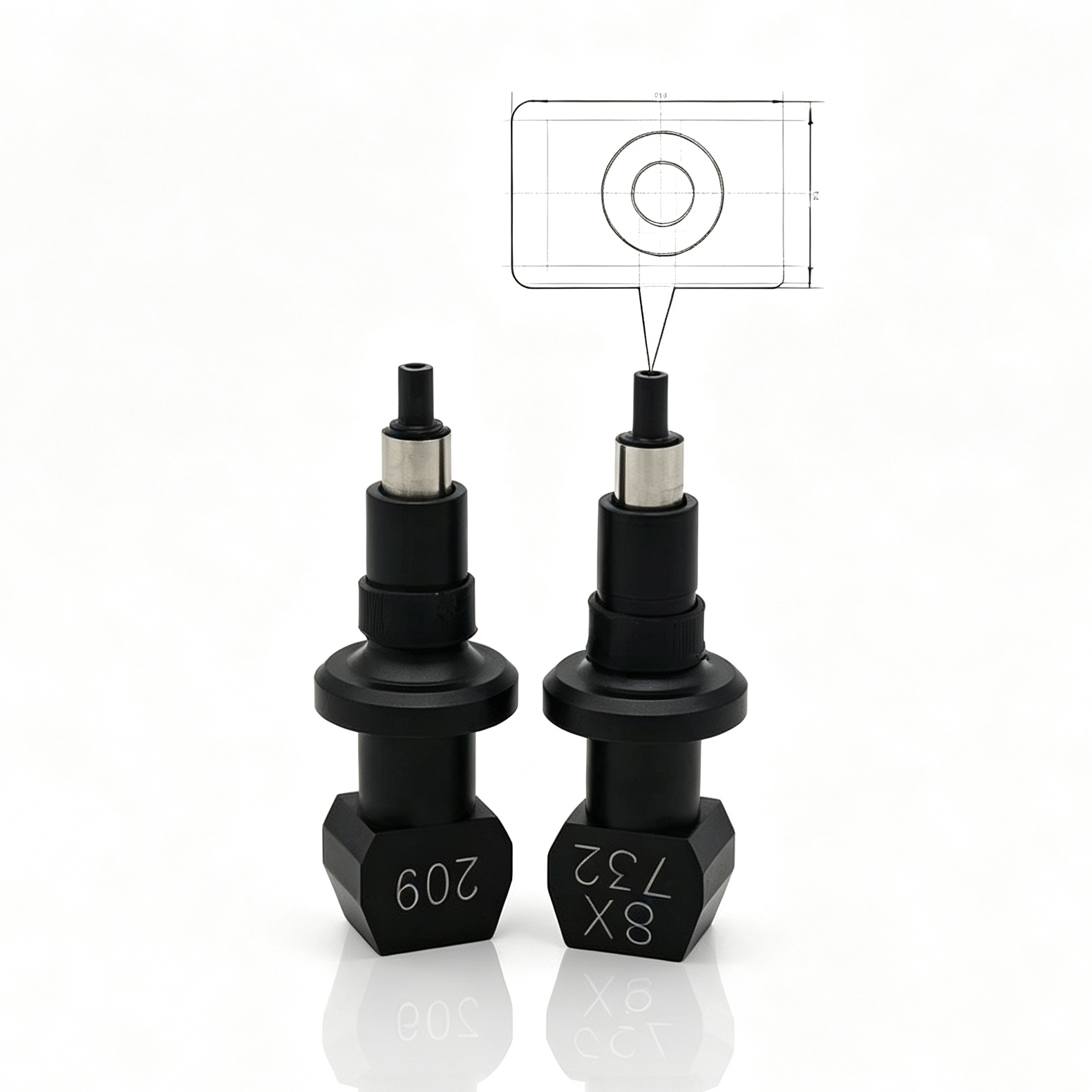 Nozzle 209A Assy for YG200 KGT-M7790-A0X