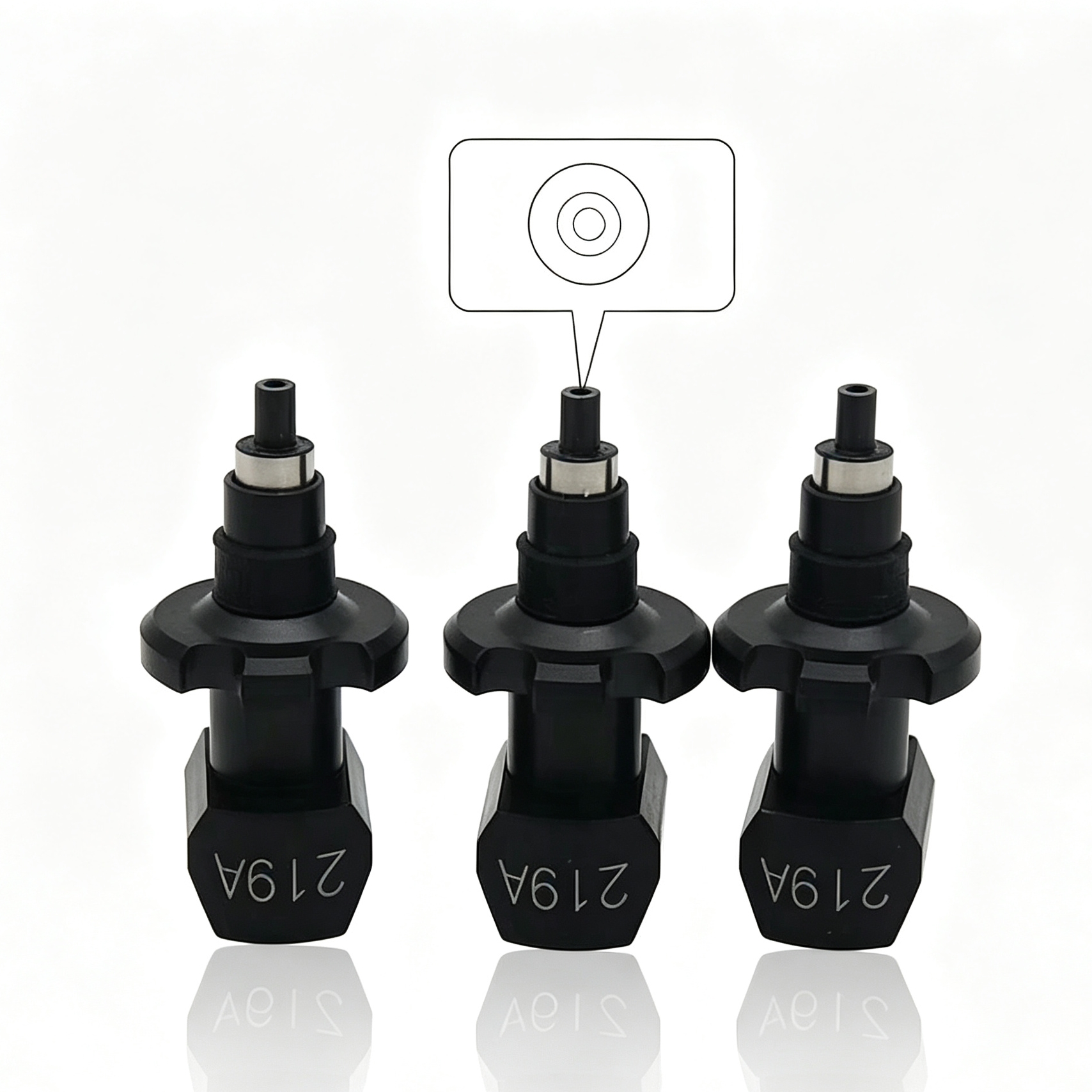 Nozzle 219A Assy for YG100 YG200 KGS-M7790-A1X