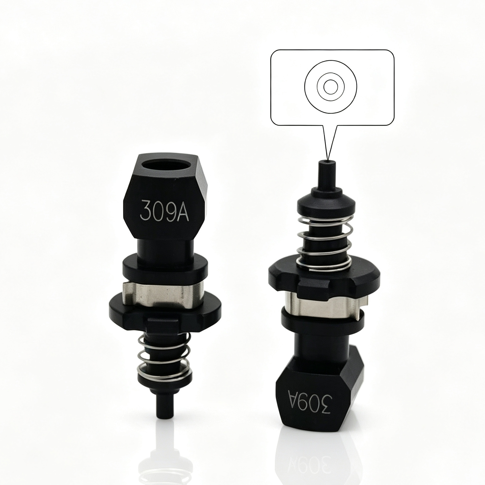 Nozzle 309A Assy for YS/YSM KHN-M7790-A1X