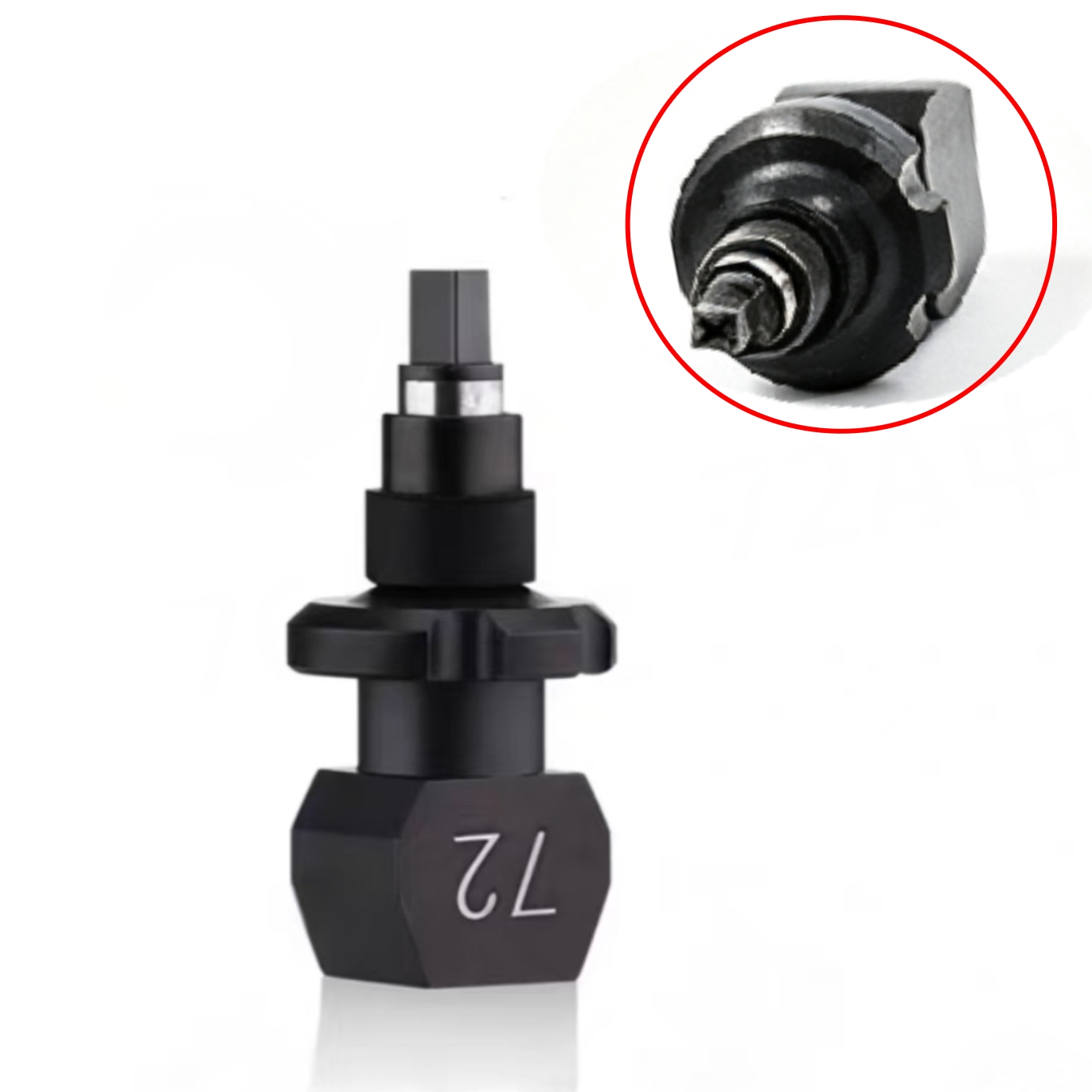 Nozzle 72A Assy for YV KV8-M7720-A1X 1.7*0.9