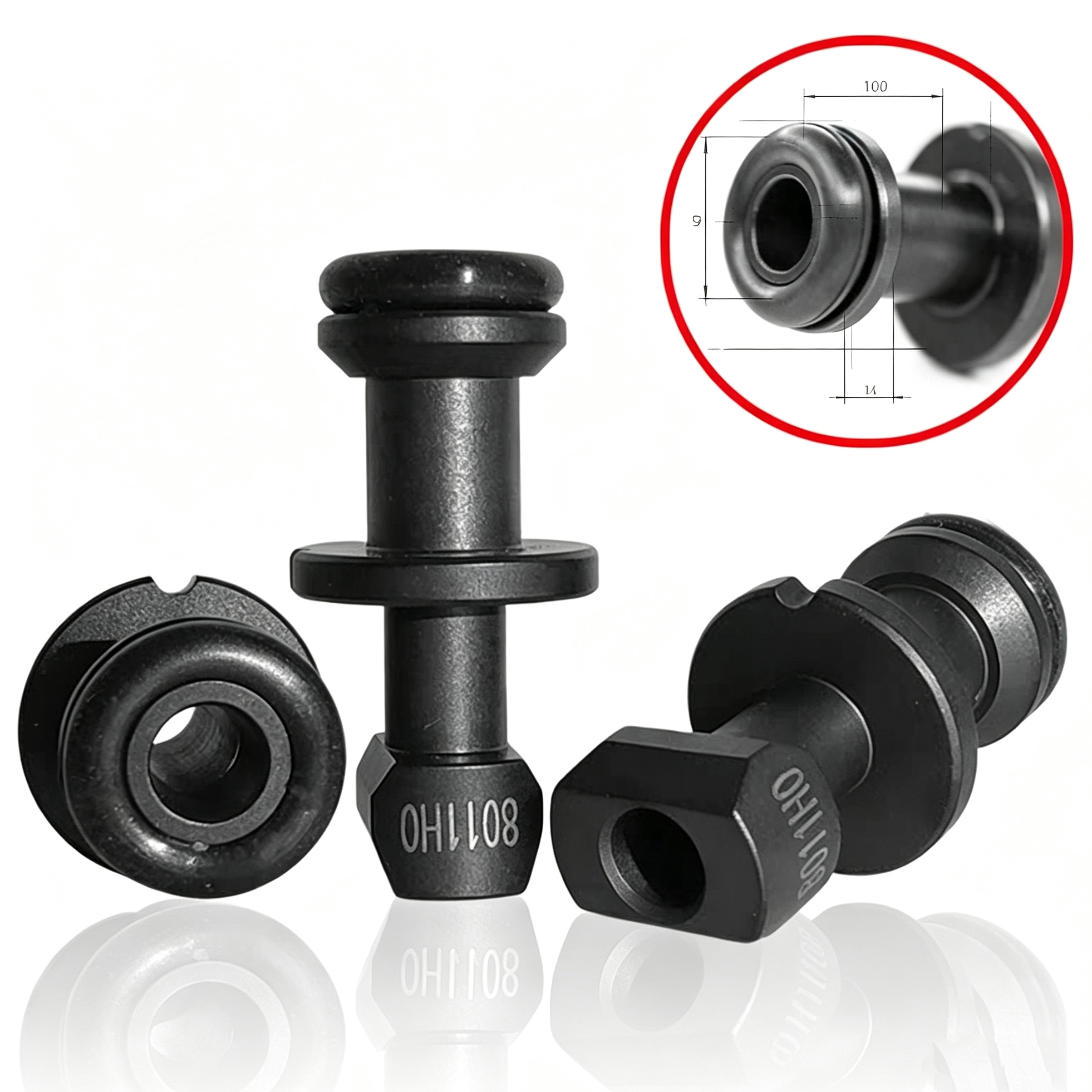 Nozzle 8011H Assy for YRM10 YRM20 KMX-M7725-A0