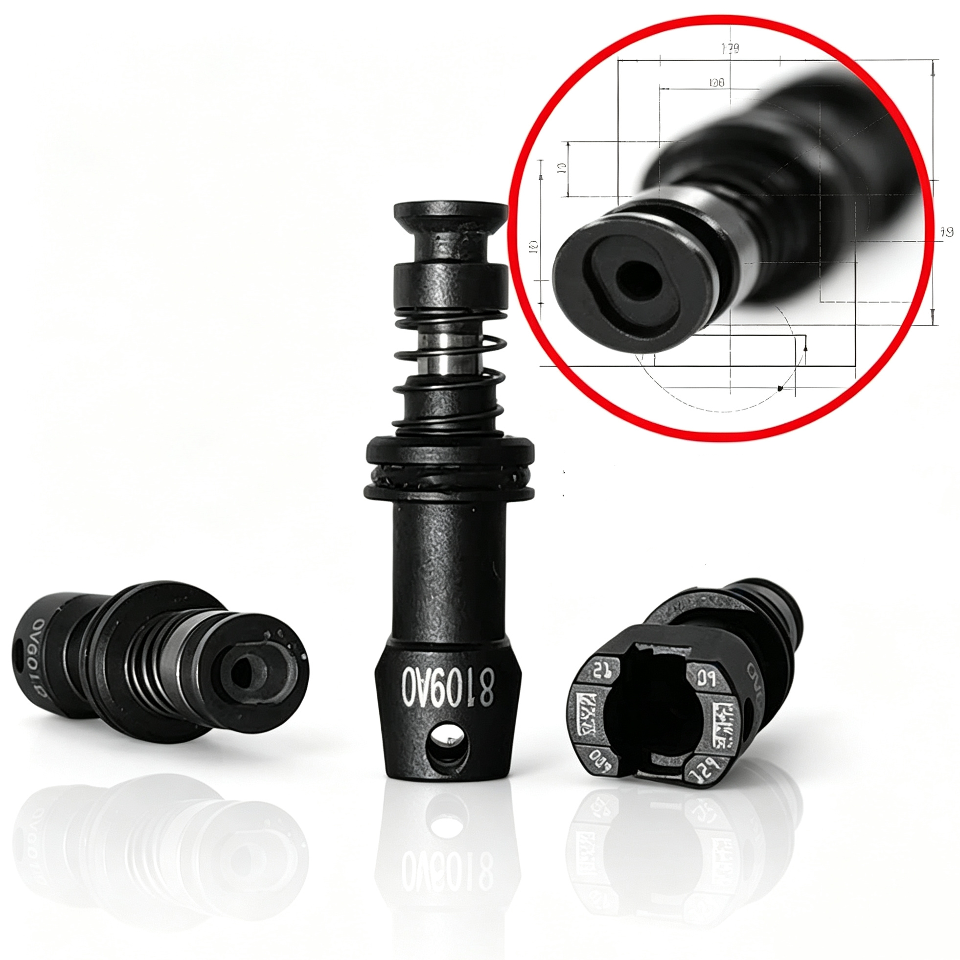 Nozzle 8109A Assy for YRM10 YRM20 KMX-M7719-A0