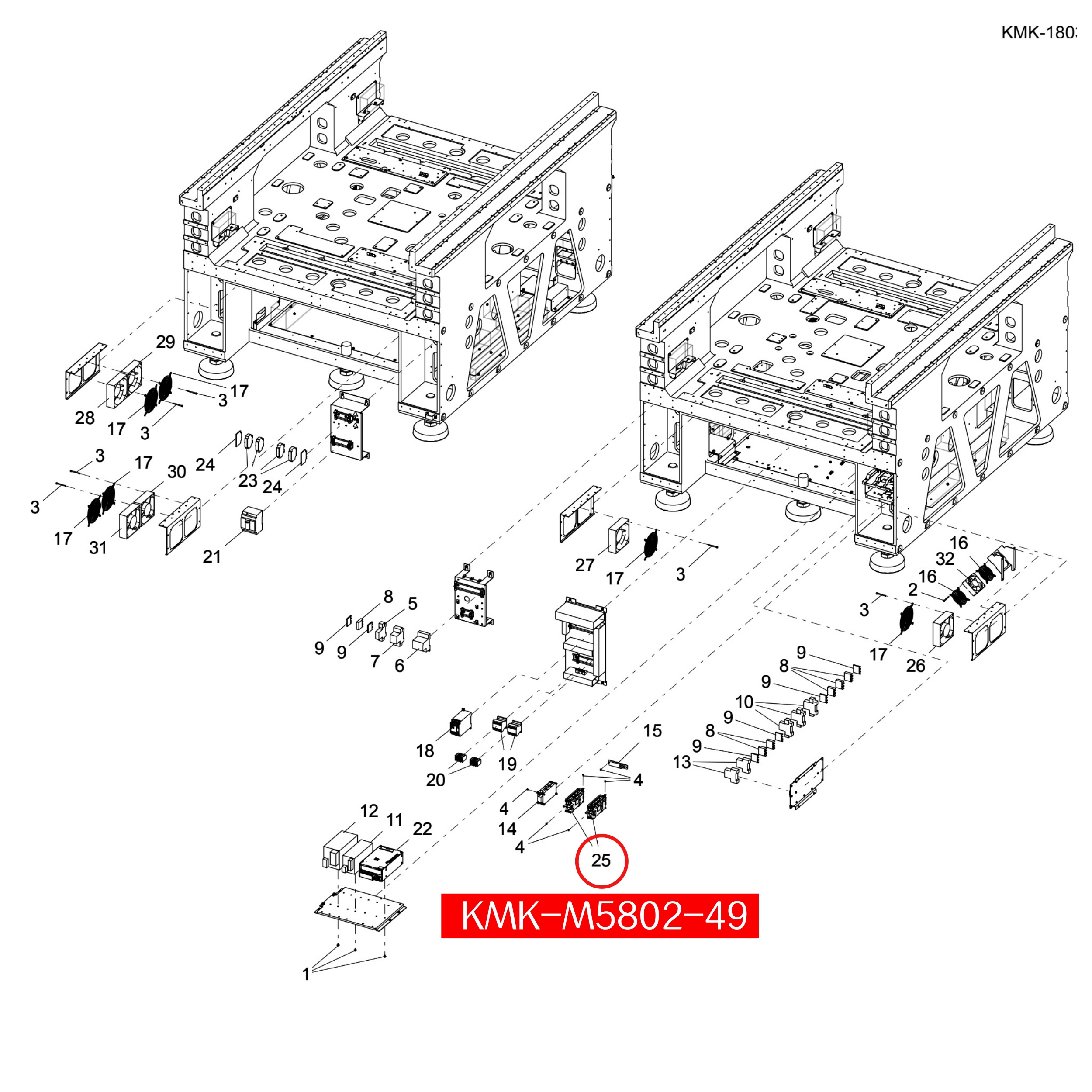 KMK-M5802-4C Head Servo Unit Assy For YAMAHA YSM20R SMT Pick And Place Machine - Image 2