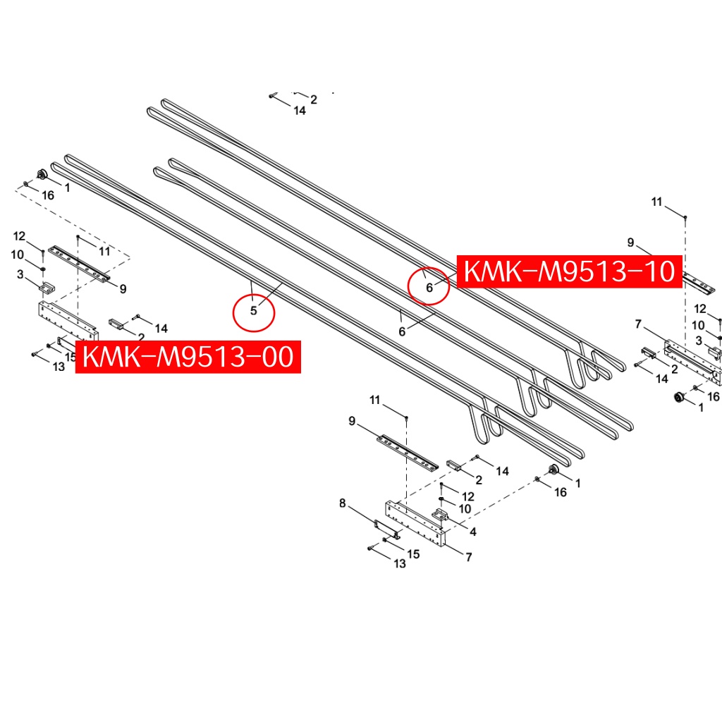 KMK-M9513-00X BELT(3656) for Yamaha YSM20R SMT Machine - Image 2