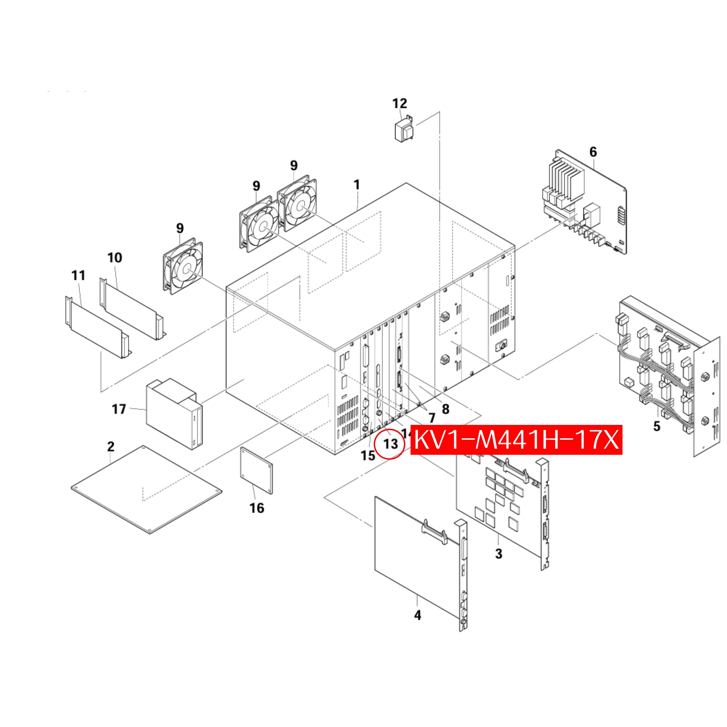KV1-M441H-111 Vision Unit Assy for Yamaha YV100XG SMT Machine - Image 2