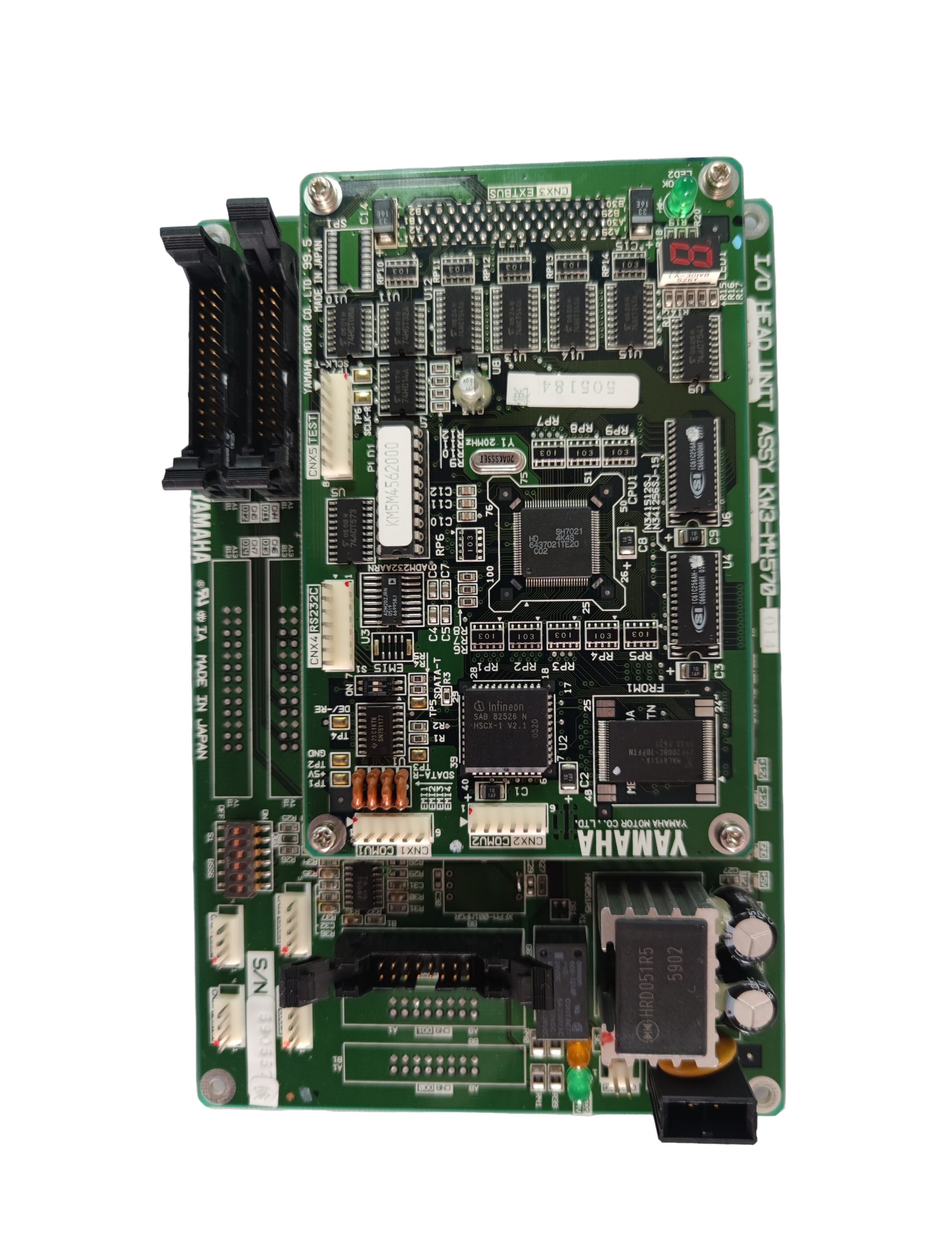 KW3-M4570-0XX I/O Head Board Assy for Yamaha YVP-XG SMT Machine